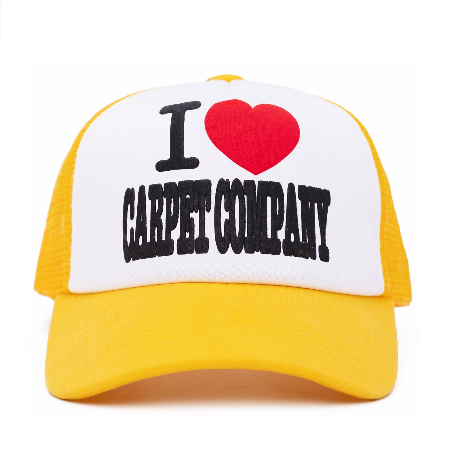 Heart Trucker Hat, Yellow