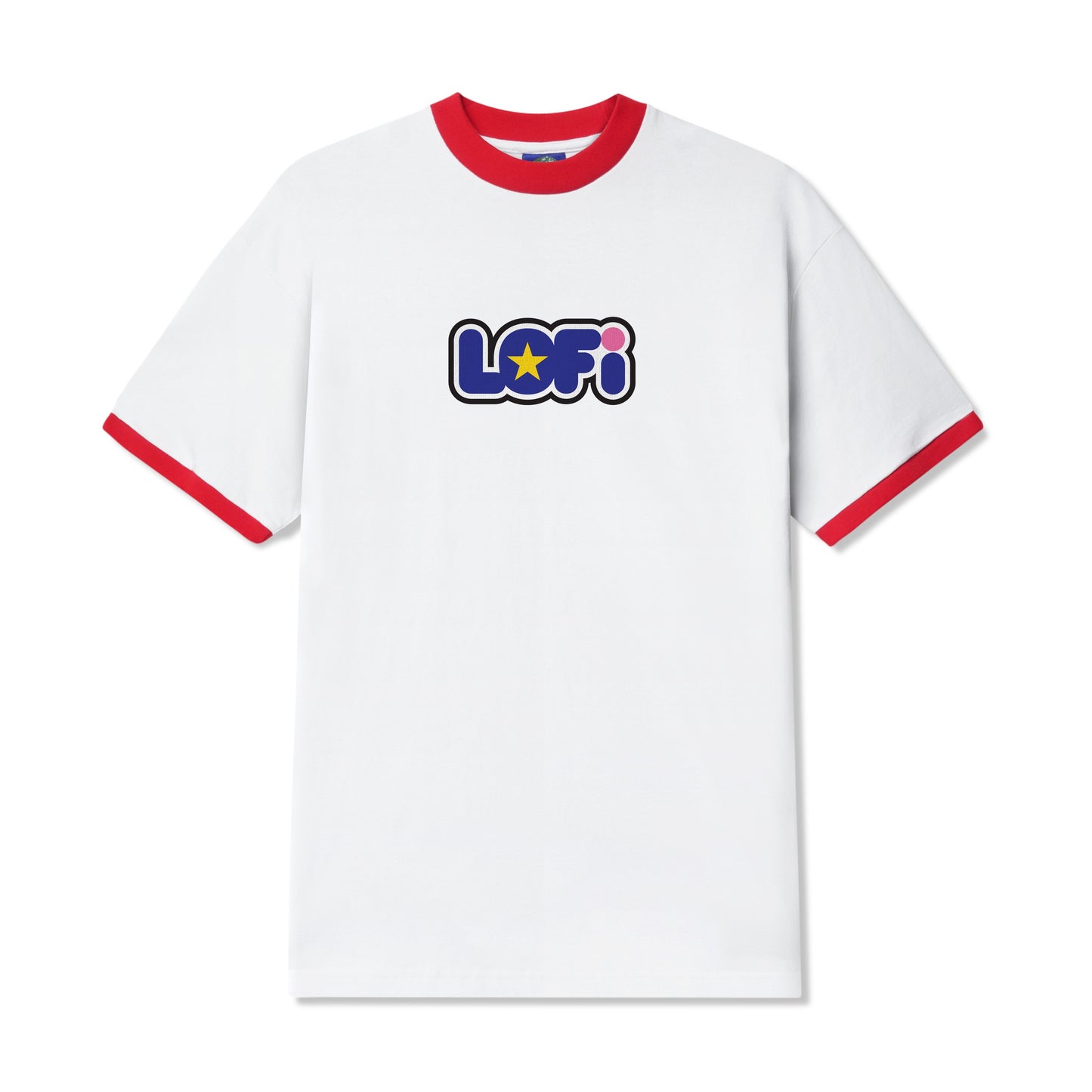 Ideas Ringer Tee, White