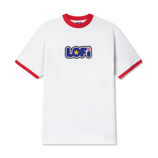 Ideas Ringer Tee, White