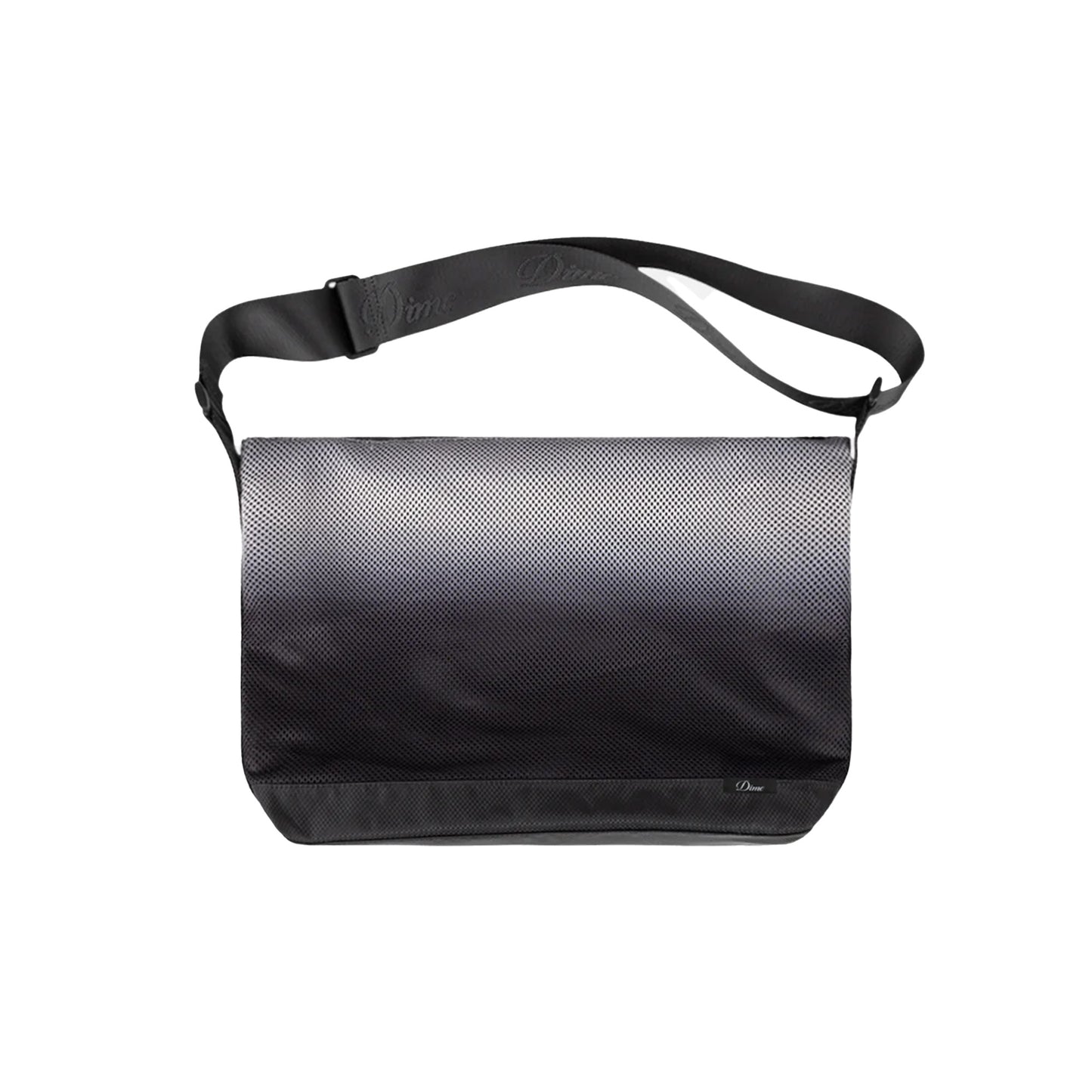 Gradient Messenger Bag, Black