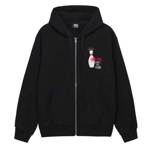 Kingpin Zip Hood, Black