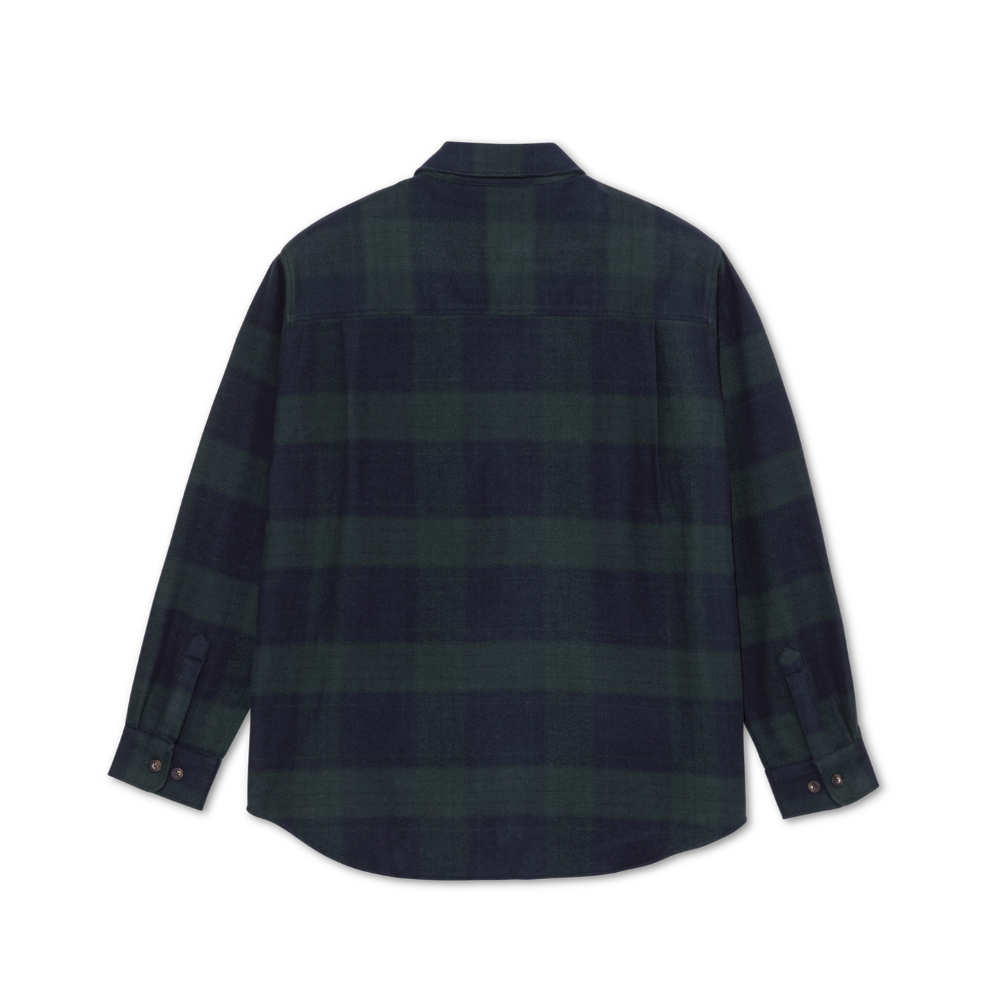Mike L/S Shirt Flannel, Navy