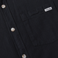 Mitchell Herringbone LS Shirt, Black