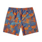 Raffe Camo Swim Shorts, Orange
