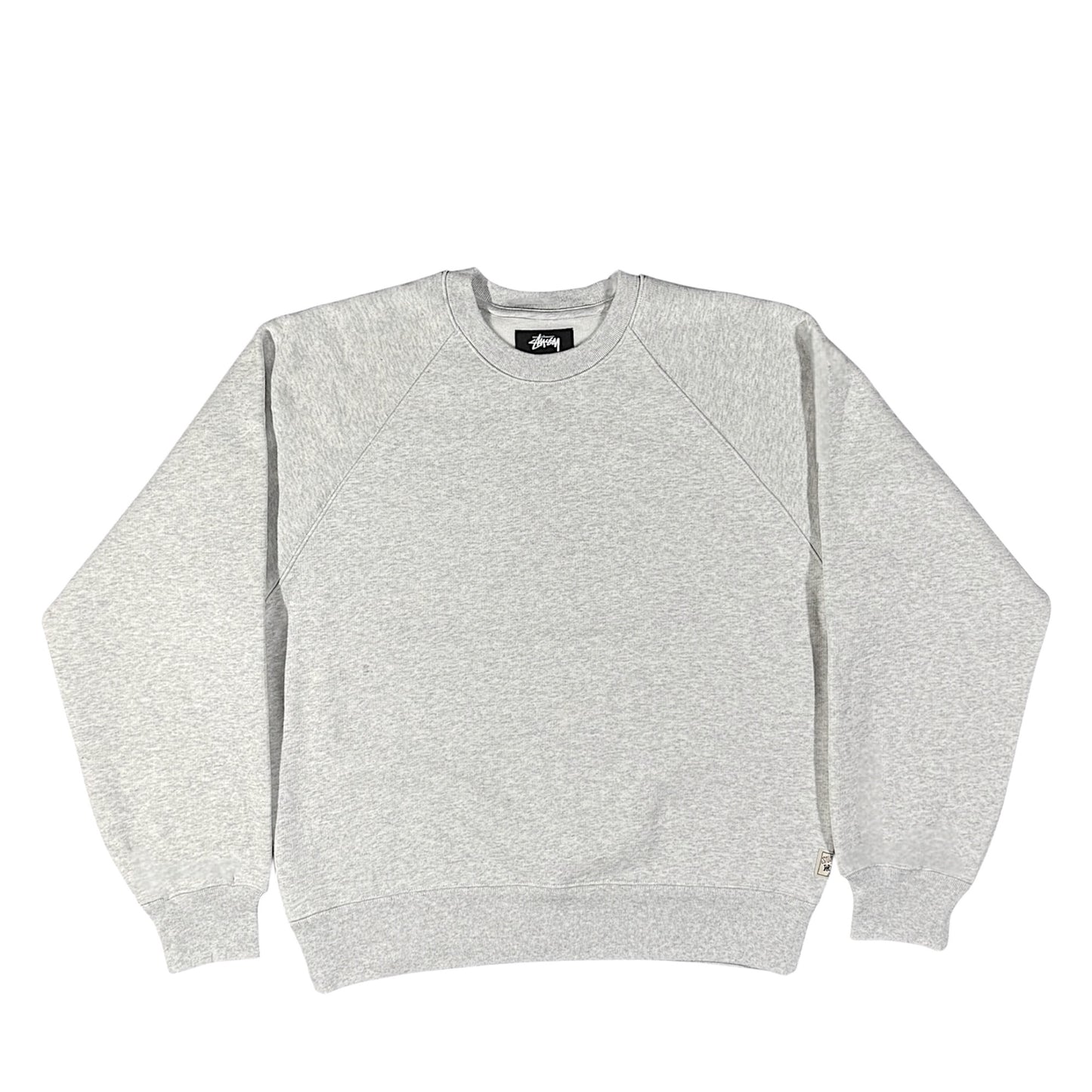 Raglan Crewneck, Ash