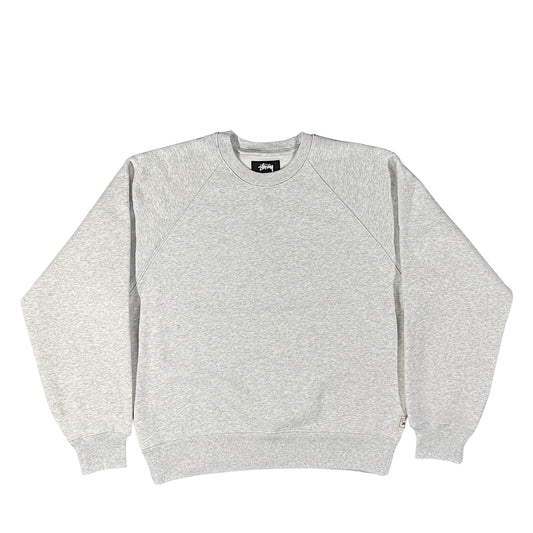 Raglan Crewneck, Ash