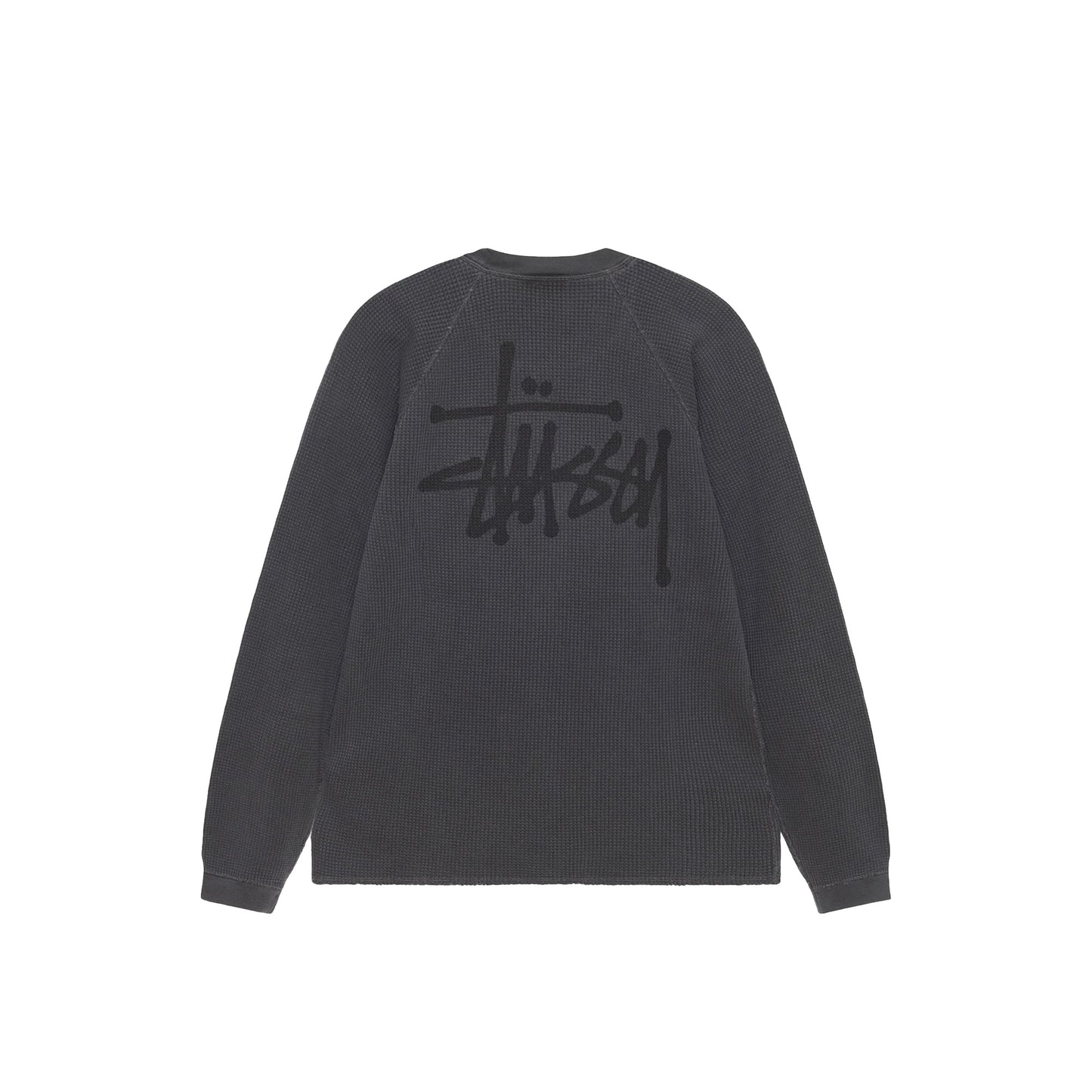 Raglan Basic Thermal, Washed Black