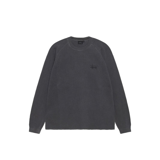 Raglan Basic Thermal, Washed Black