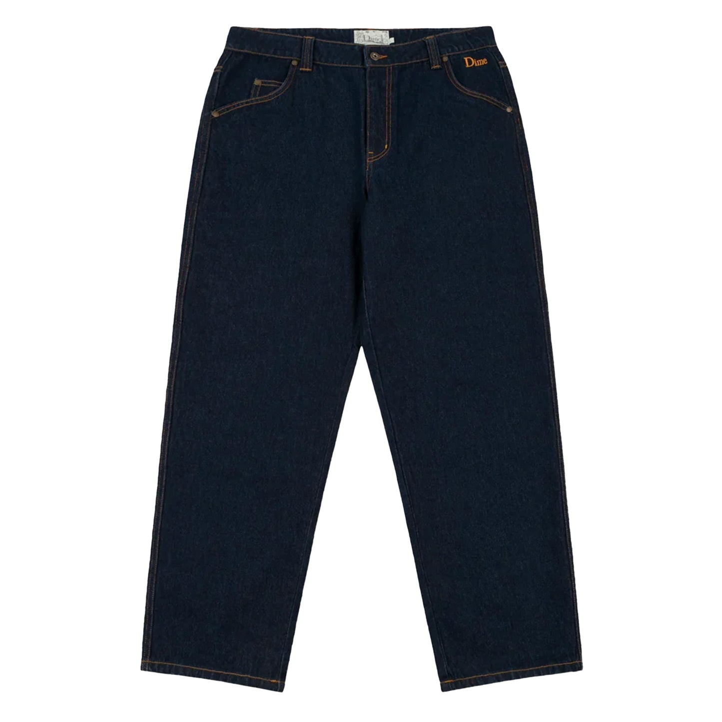Relaxed Denim Pants, Indigo
