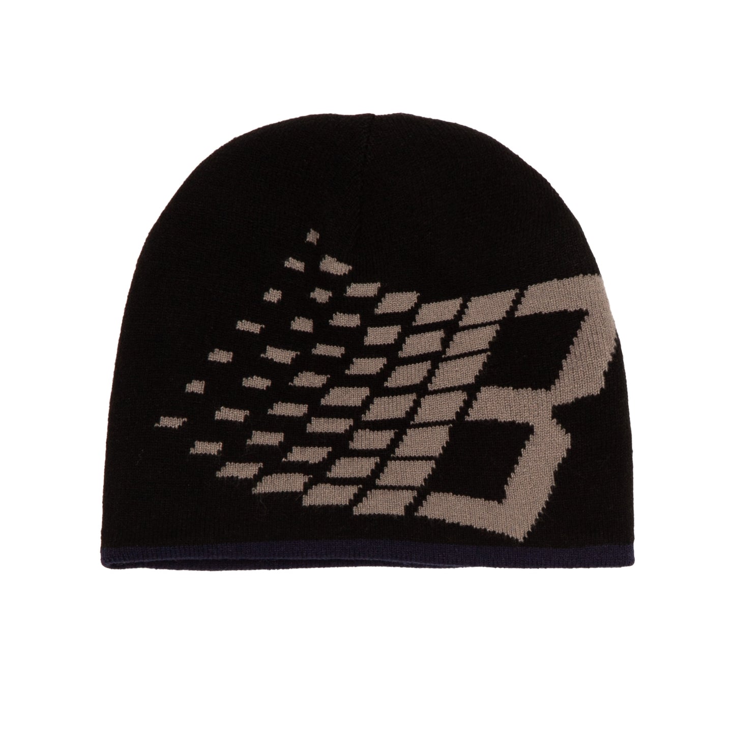 Reversible Fatso B Beanie, Navy