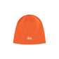 Skullcap Rolled Edge Beanie, Orange