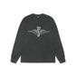 Skull Wings LS Tee, Black