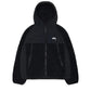 Sherpa Paneled Hood Jacket, Black