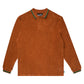 Terry L/S Polo, Brown