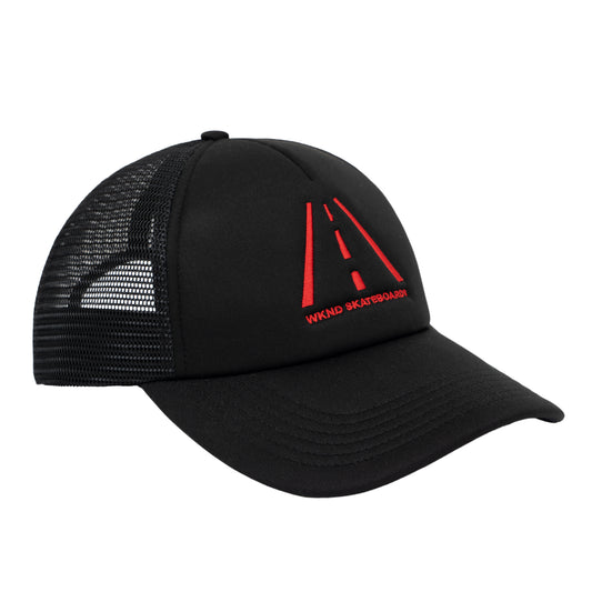 Vantage Trucker Hat, Black