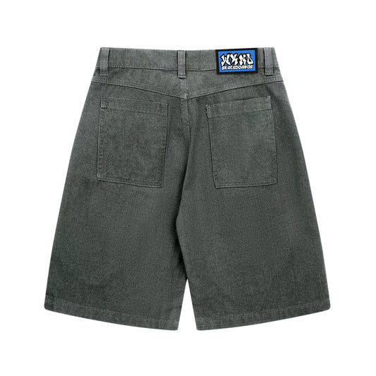 Tubes Shorts, Charcoal Wash