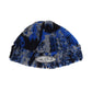 Temple Fleece Beanie, Black Camo