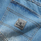 Wide Cut Denim Jeans, Worn Indigo
