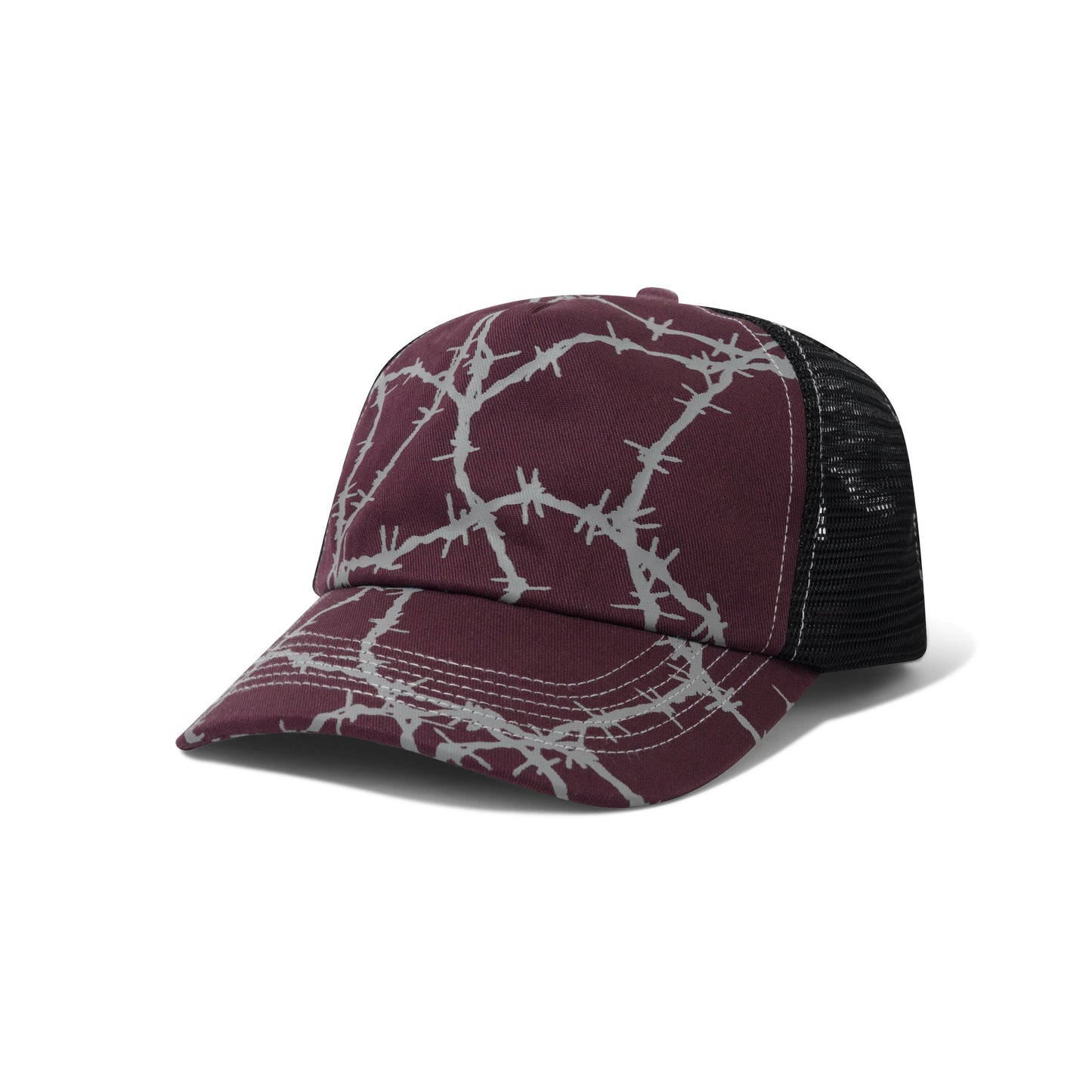 Wired Trucker Cap, Wine