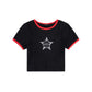 Star Baby Tee, Black