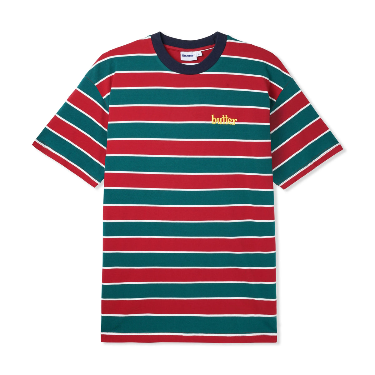 Cape Stripe Tee, Forest