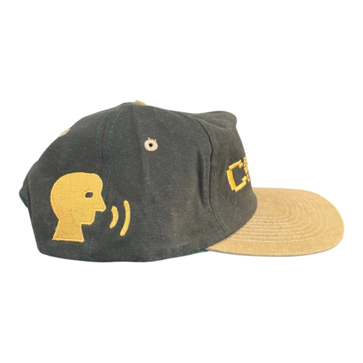 Concept Blue Soundwave Snapback, Olive