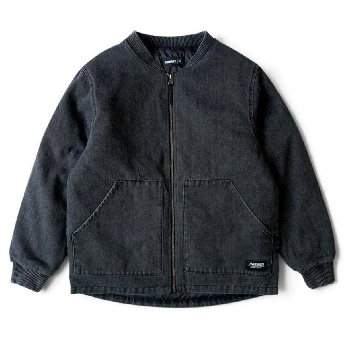 Dakota Jacket, Washed Black Denim