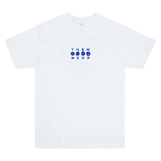 WKND X THEM Logo Tee, White