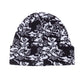 Floral Beanie, Black