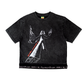 Singularity Tee, Washed Black