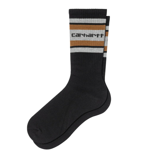 Connors Socks, Black/Brown