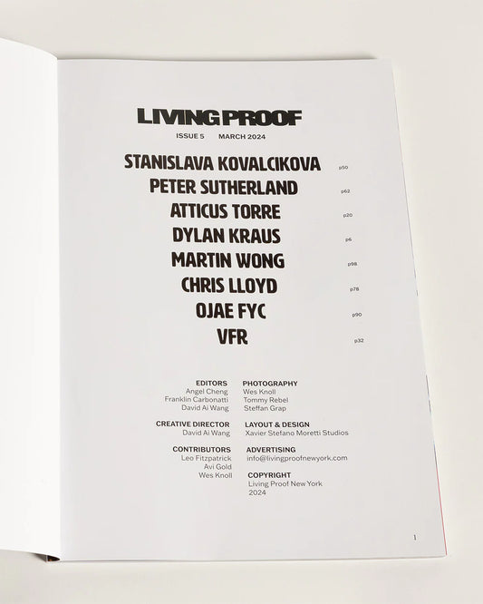 Living Proof Magazine, Issue 5
