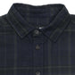 Potters Mark Workers Flannel, Navy
