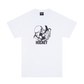 Please Hold Tee, White