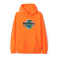 Global Pullover Hoodie, Orange