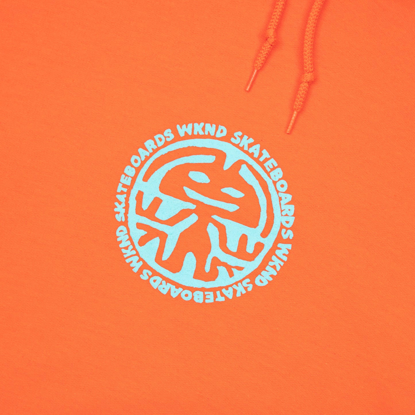 Emblem Hoodie, Orange