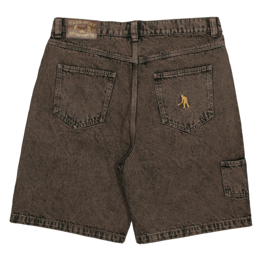 Workers Club Shorts, Overdye Brown