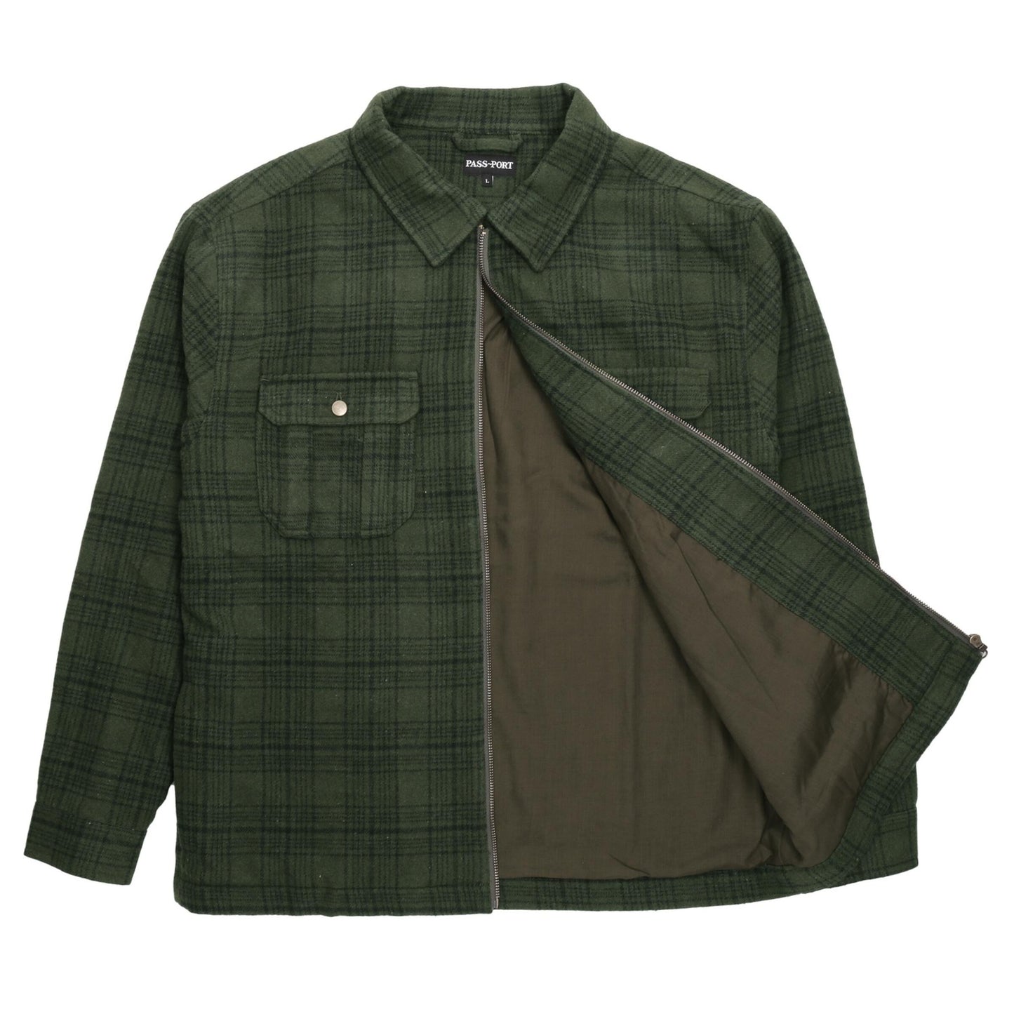 Workers Flannel, Green